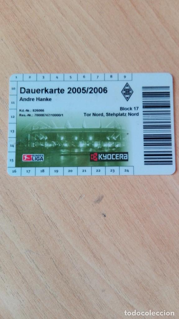 Sammelleidenschaft Sport: Carnet Borussia Monchengladbach 2005-06