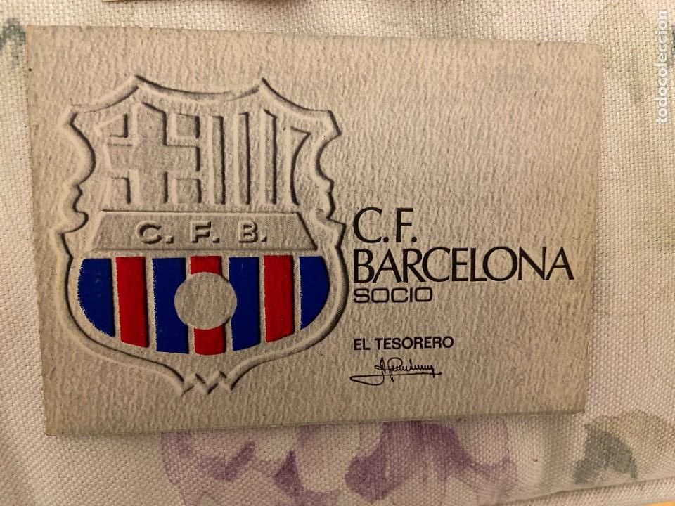 Sammelleidenschaft Sport: CARNET DE SOCIO BARCELONA 1972 3&ordm; TRIMESTRE BUEN ESTADO ALBUM 2