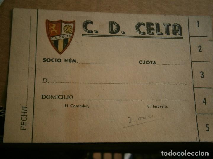 Coleccionismo deportivo: C.D.CELTA A&Ntilde;O 1949 UNICO EN TC - Foto 6