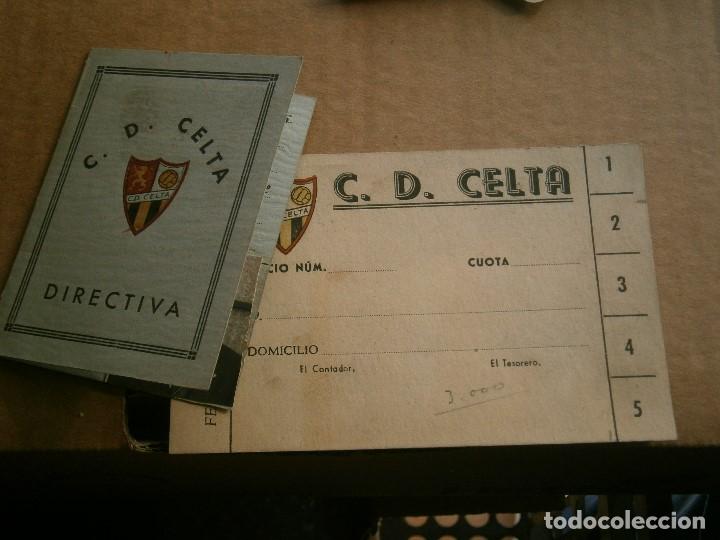 Coleccionismo deportivo: C.D.CELTA A&Ntilde;O 1949 UNICO EN TC - Foto 8