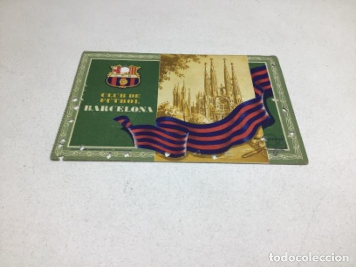 Sammelleidenschaft Sport: CARNET DE SOCIO F.C. BARCELONA - ANUAL A&Ntilde;O 1955