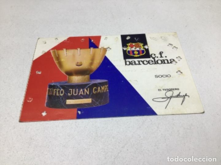 Sammelleidenschaft Sport: CARNET DE SOCIO F.C. BARCELONA - ANUAL A&Ntilde;O 1967