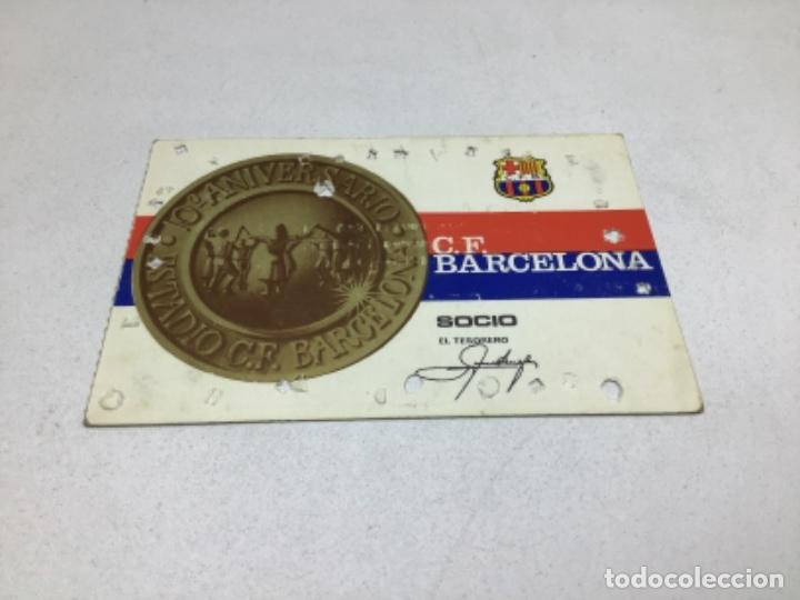 Sammelleidenschaft Sport: CARNET DE SOCIO F.C. BARCELONA - ANUAL A&Ntilde;O 1968
