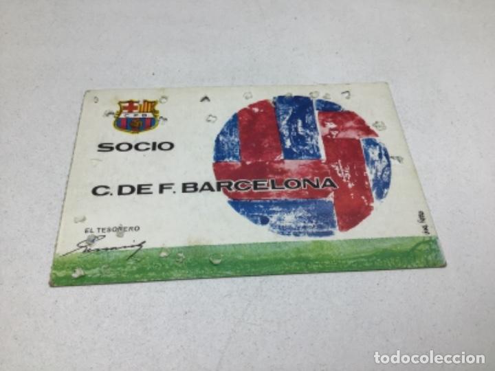 Sammelleidenschaft Sport: CARNET DE SOCIO F.C. BARCELONA - ANUAL A&Ntilde;O 1970
