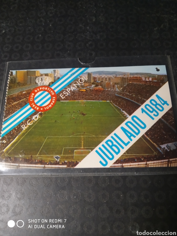 Coleccionismo deportivo: Carnet Jubilat RCD Espanyol - Foto 1