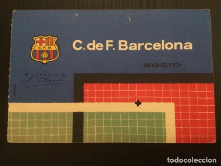 Sammelleidenschaft Sport: Carnet socio Futbol Club Barcelona 3er trimestre 1961