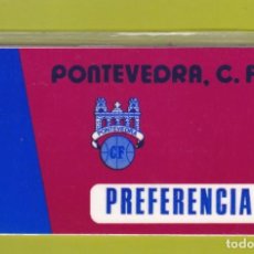 Coleccionismo deportivo: PONTEVEDRA, C.F. - CARNET SOCIO ESPECIAL PREFERENCIA - TEMPORADA 1987 - 88. Lote 314072933