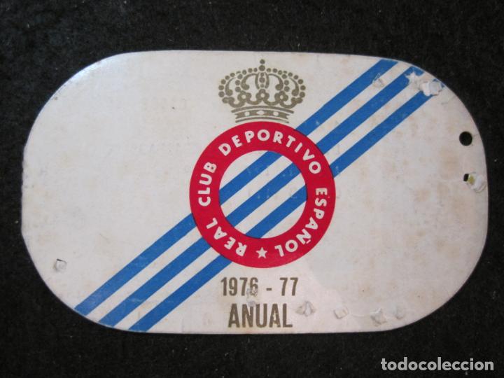 Sports collectibles: RCD ESPA&Ntilde;OL-R.C.D. ESPANYOL-CARNET SOCIO ANUAL 1975 1976-VER FOTOS-(92.056)