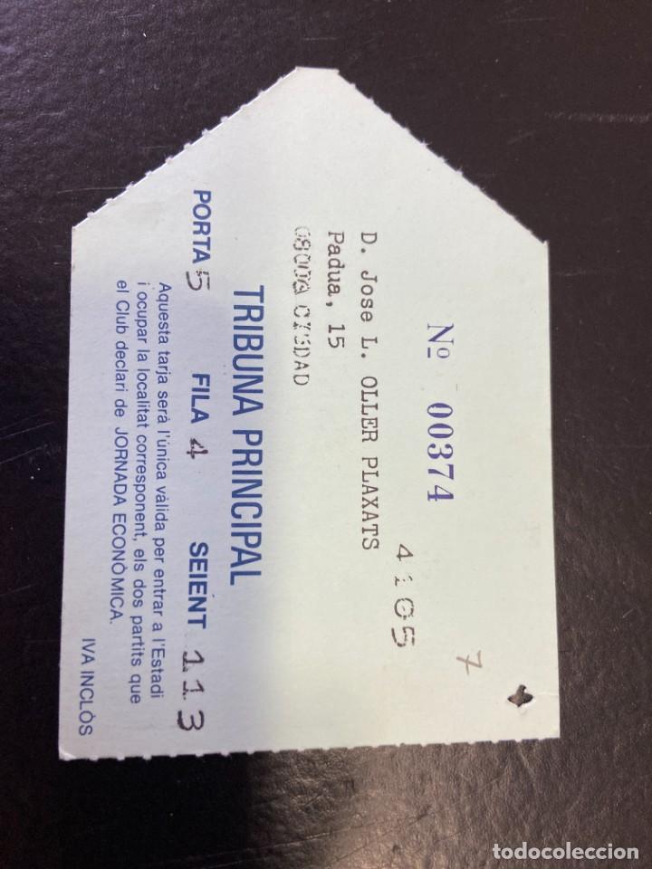 Coleccionismo deportivo: CARNET DE SOCIO DEL ESPA&Ntilde;OL 1987-88 - Foto 2