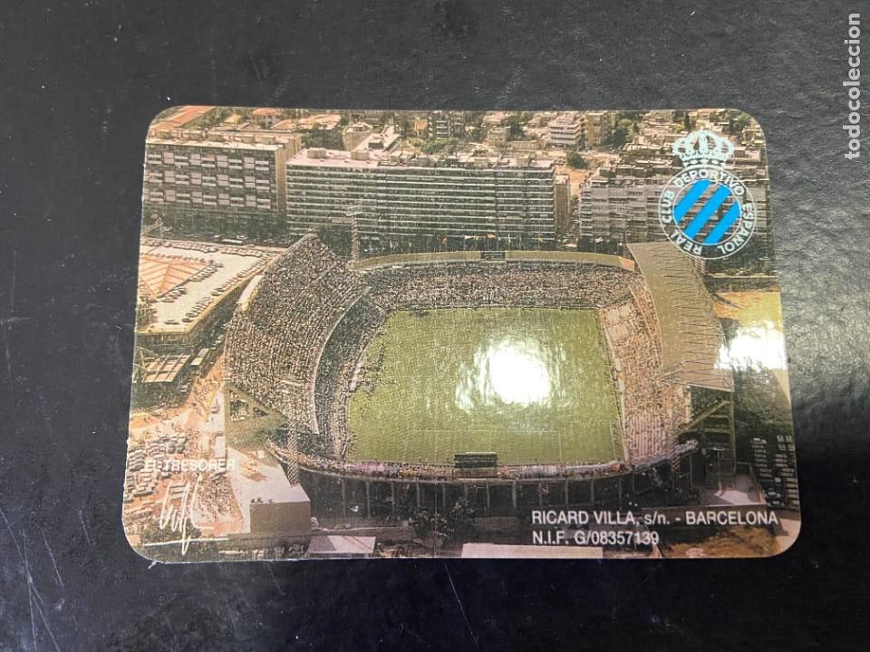 Coleccionismo deportivo: carnet de socio del espa&ntilde;ol 1992-93 - Foto 1