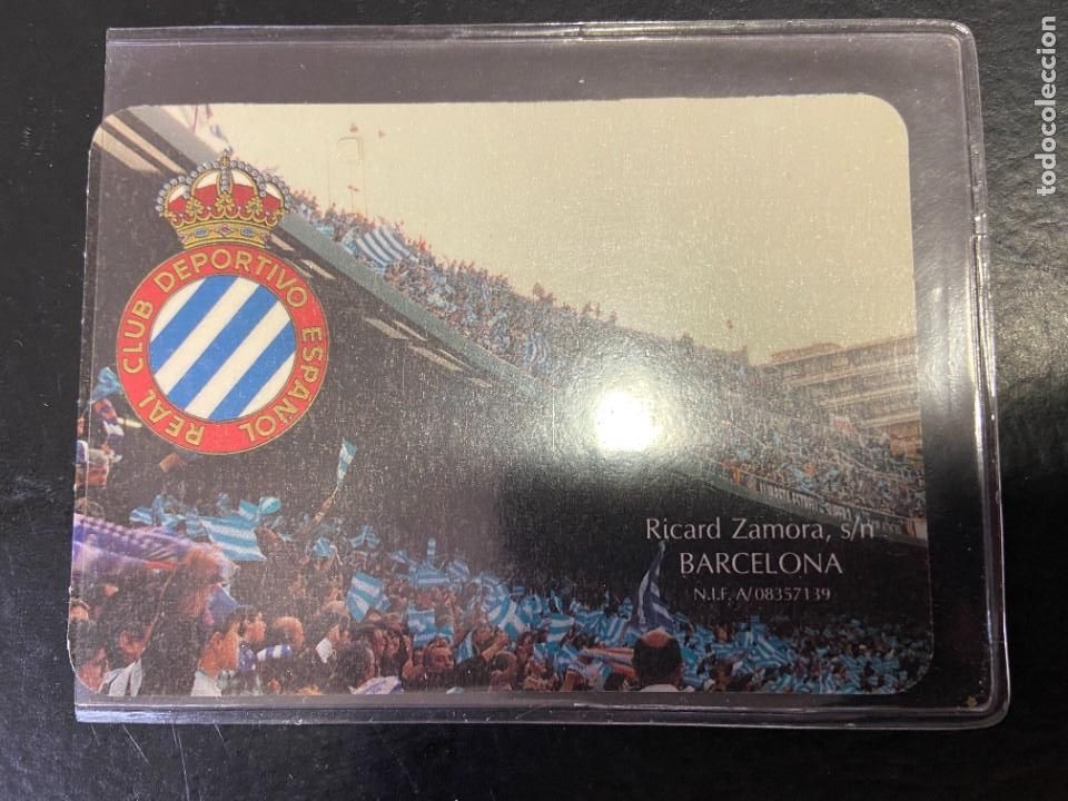 Coleccionismo deportivo: carnet de socio del espa&ntilde;ol 1994-95 - Foto 1