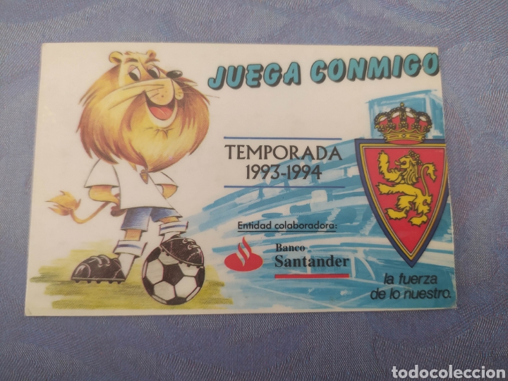 Coleccionismo deportivo: Carnet abonado Real Zaragoza - Foto 1