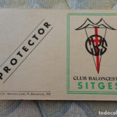 Coleccionismo deportivo: ANTIGUO CARNET DE SOCIO CBS CLUB BALONCESTO SITGES 1957. Lote 354217613