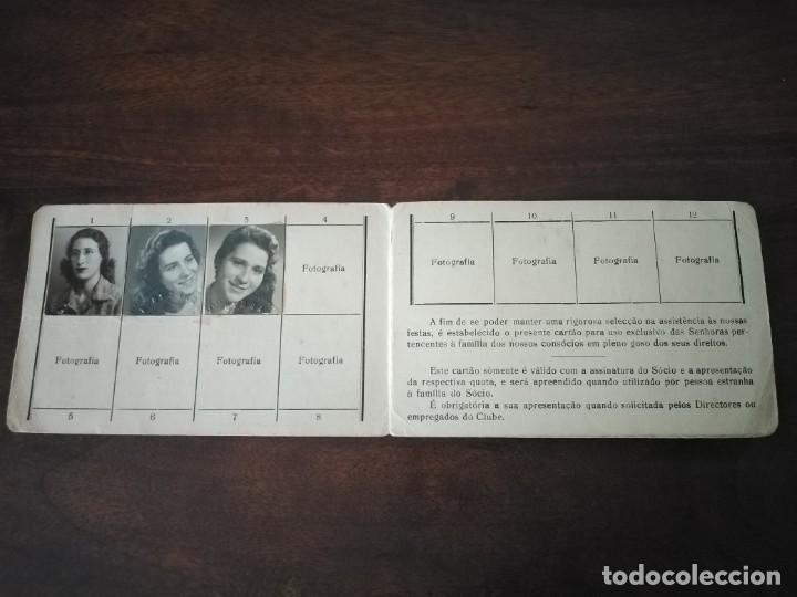 Sports collectibles: Carnet de Familia del Lisboa Gin&aacute;sio Club. A&ntilde;o 1955.e