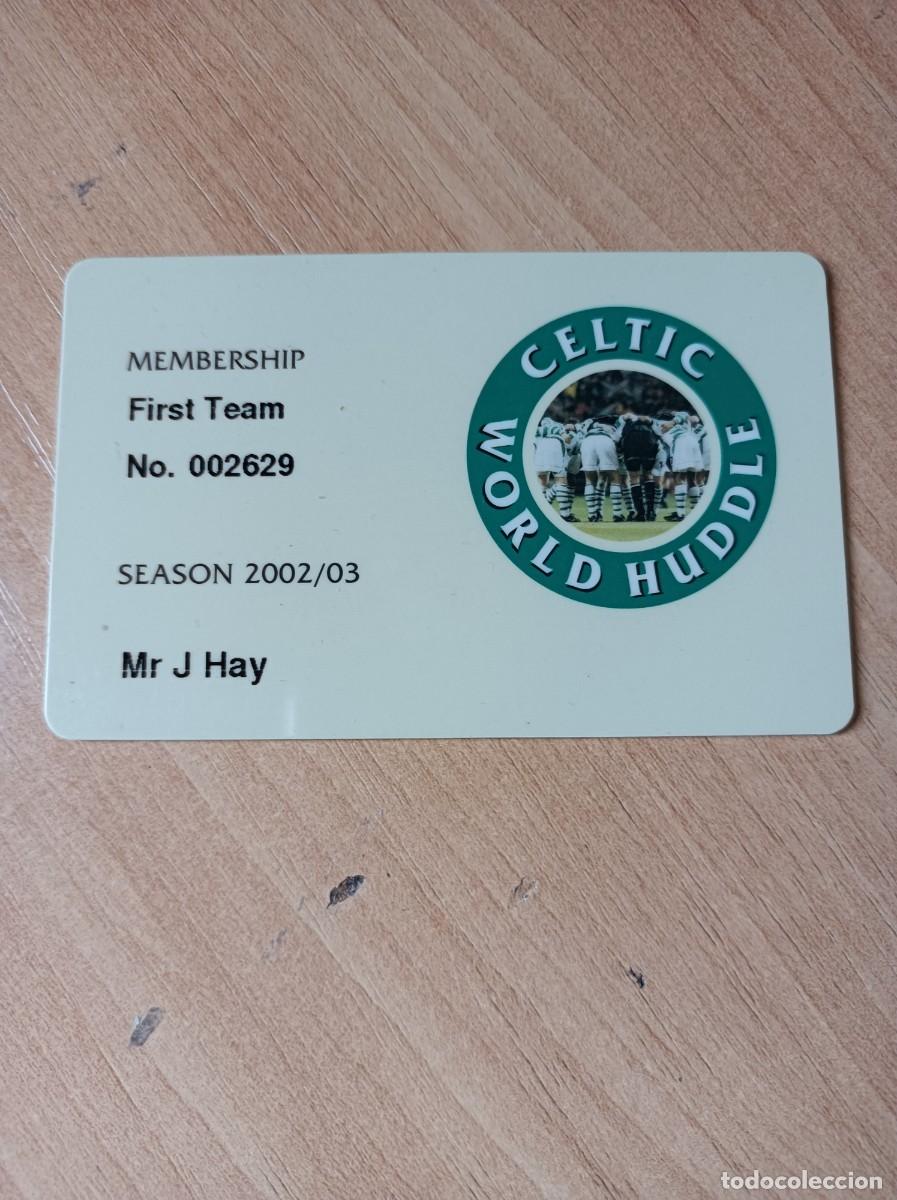 Coleccionismo deportivo: Carnet Celtic Glasgow 2002-03 - Foto 1