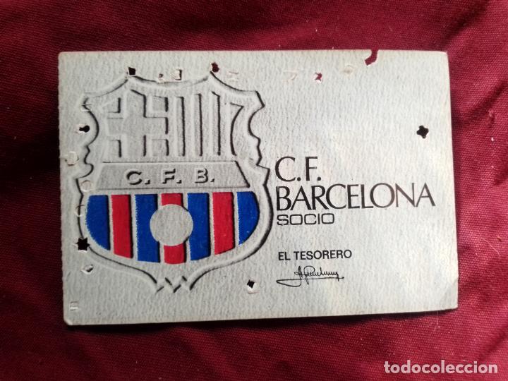 Sports collectibles: Carnet abono abonament FC Barcelona Bar&ccedil;a 1972 ANUAL