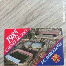 Coleccionismo deportivo: CARNET SOCIO FC BARCELONA. BARÇA. CAMP NOU.LES CORTS.FUTBOL.GAMPER.RCD ESPANYOL.REAL MADRID.RFEF.DEP. Lote 395793339