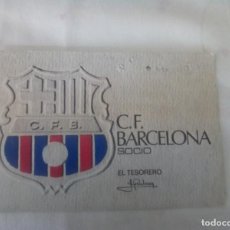 Coleccionismo deportivo: F.C. BARCELONA CARNET DE SOCIO 2º TRIMESTRE 1972 , BUENA CONSERVACION