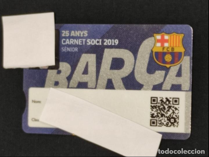 Sammelleidenschaft Sport: CARNET SOCIO - F.C. BARCELONA - A&Ntilde;O 2019 -