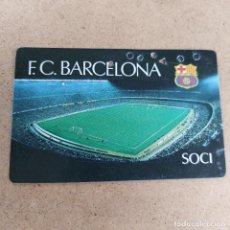 Coleccionismo deportivo: FC. BARCELONA - CARNET SOCI 1ER. TRIMESTRE 1980