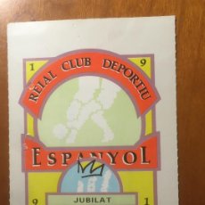 Coleccionismo deportivo: REAL CLUB DEPORTIVO ESPAÑOL 1991 CARNET JUBILADO ORIGINAL ANTIGUO