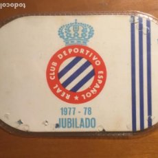 Coleccionismo deportivo: REAL CLUB DEPORTIVO ESPAÑOL 1977 1978 77 78 CARNET JUBILADO ORIGINAL ANTIGUO
