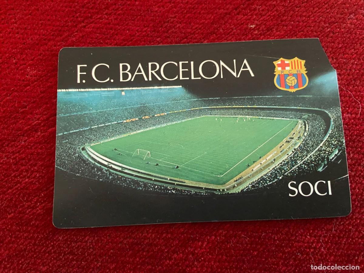 Sports collectibles: R25071 CARNET SOCIO FUTBOL CLUB BARCELONA BAR&Ccedil;A ANUAL 1980 SOCI