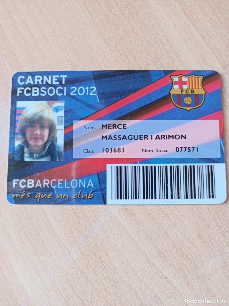 Sports collectibles: Carnet F.C. Barcelona 2012