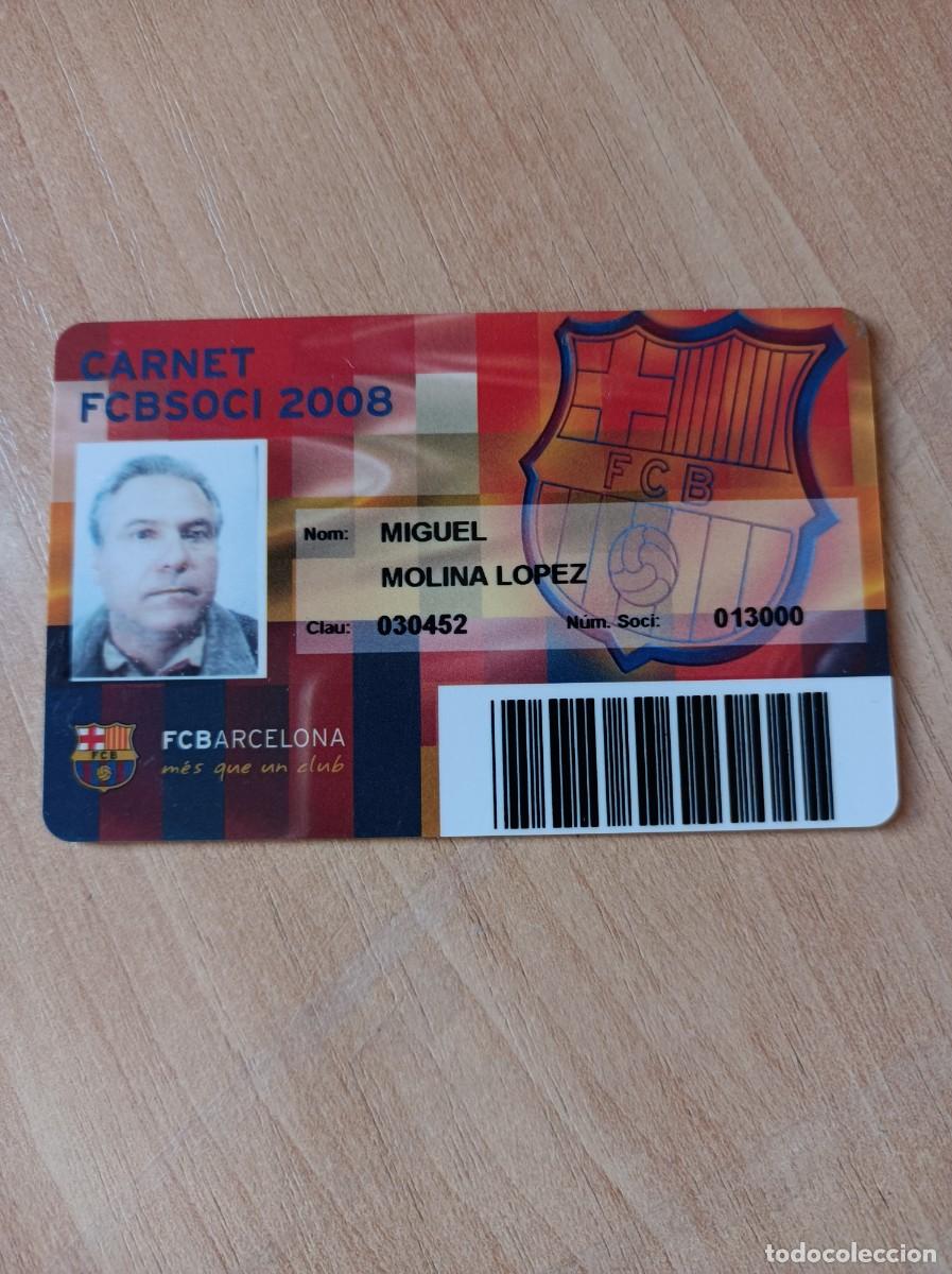 Sports collectibles: Carnet F.C. Barcelona 2008