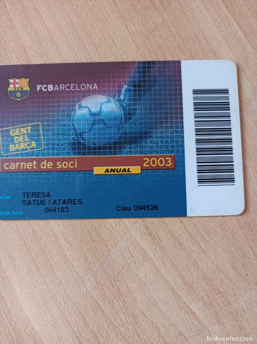 Sports collectibles: Carnet F.C. Barcelona 2003