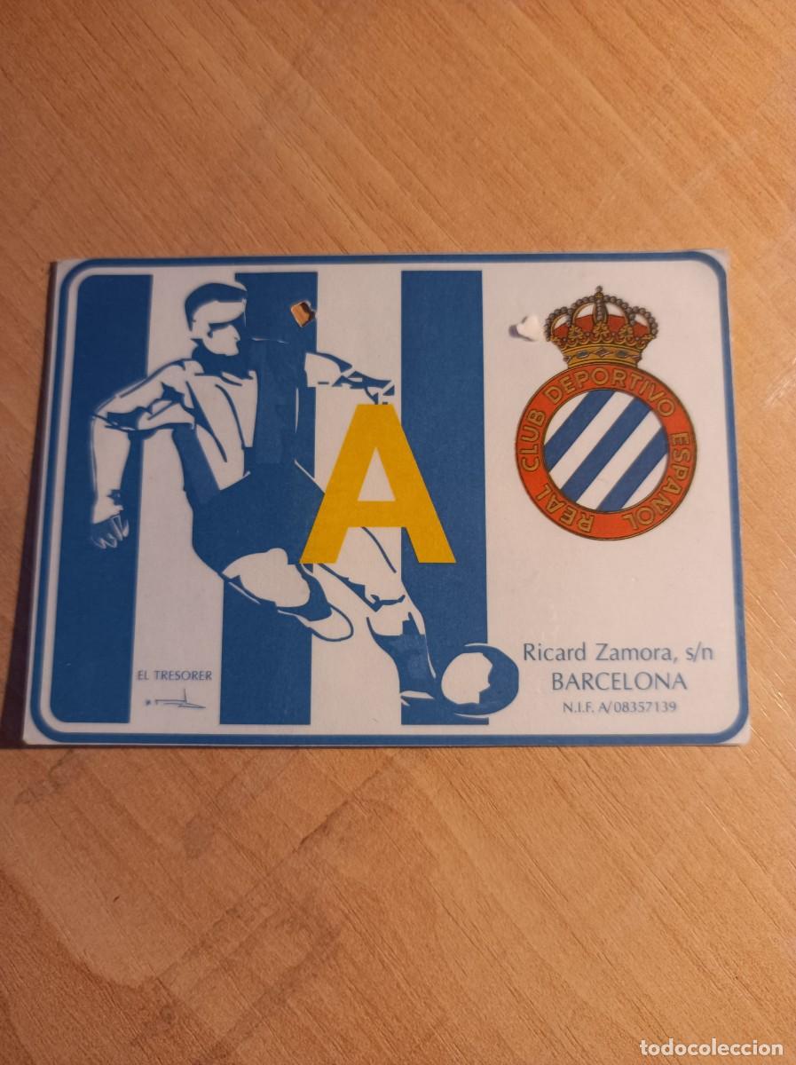 Sammelleidenschaft Sport: Carnet RCD Espanyol 1993-94