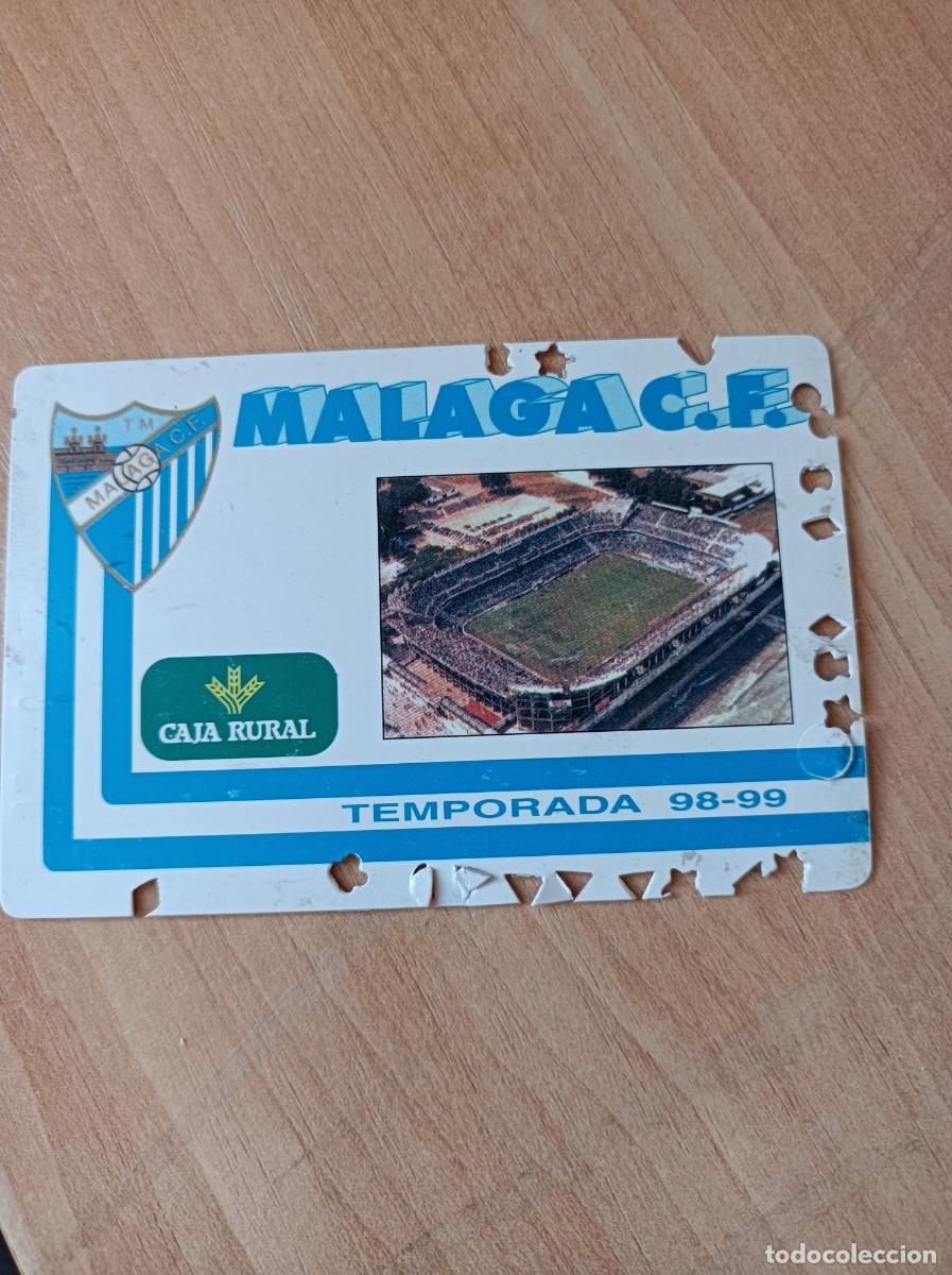 Sammelleidenschaft Sport: Carnet M&aacute;laga C.F. 1998-99