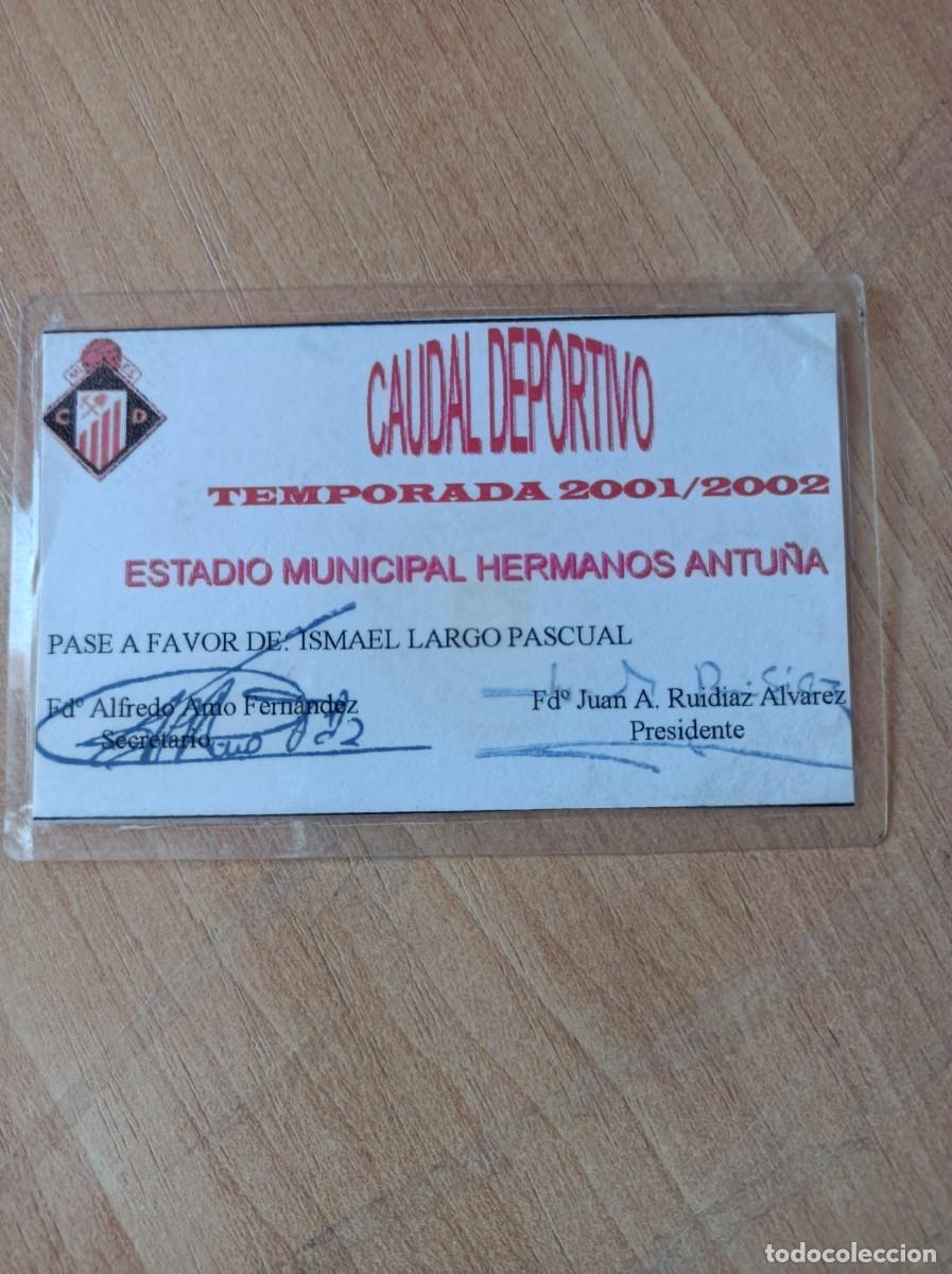 Sammelleidenschaft Sport: Carnet Caudal Deportico 2001-02
