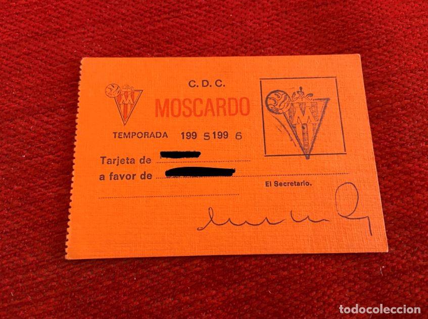 Sammelleidenschaft Sport: R25784 CARNET C.D.C. MOSCARDO TEMPORADA 95 96 1995 1996 SOCIO ABONO