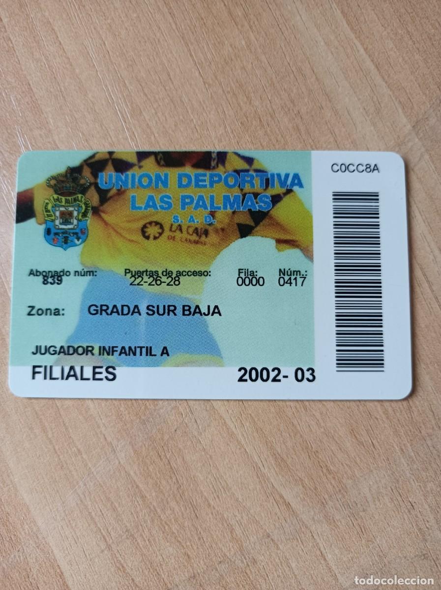 Sammelleidenschaft Sport: Carnet UD Las Palmas 2002-03