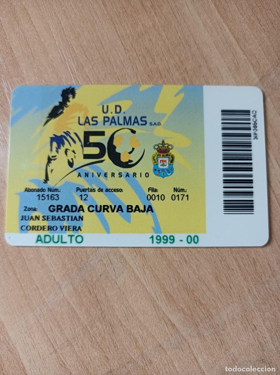 Sammelleidenschaft Sport: Carnet UD Las Palmas 1999-00