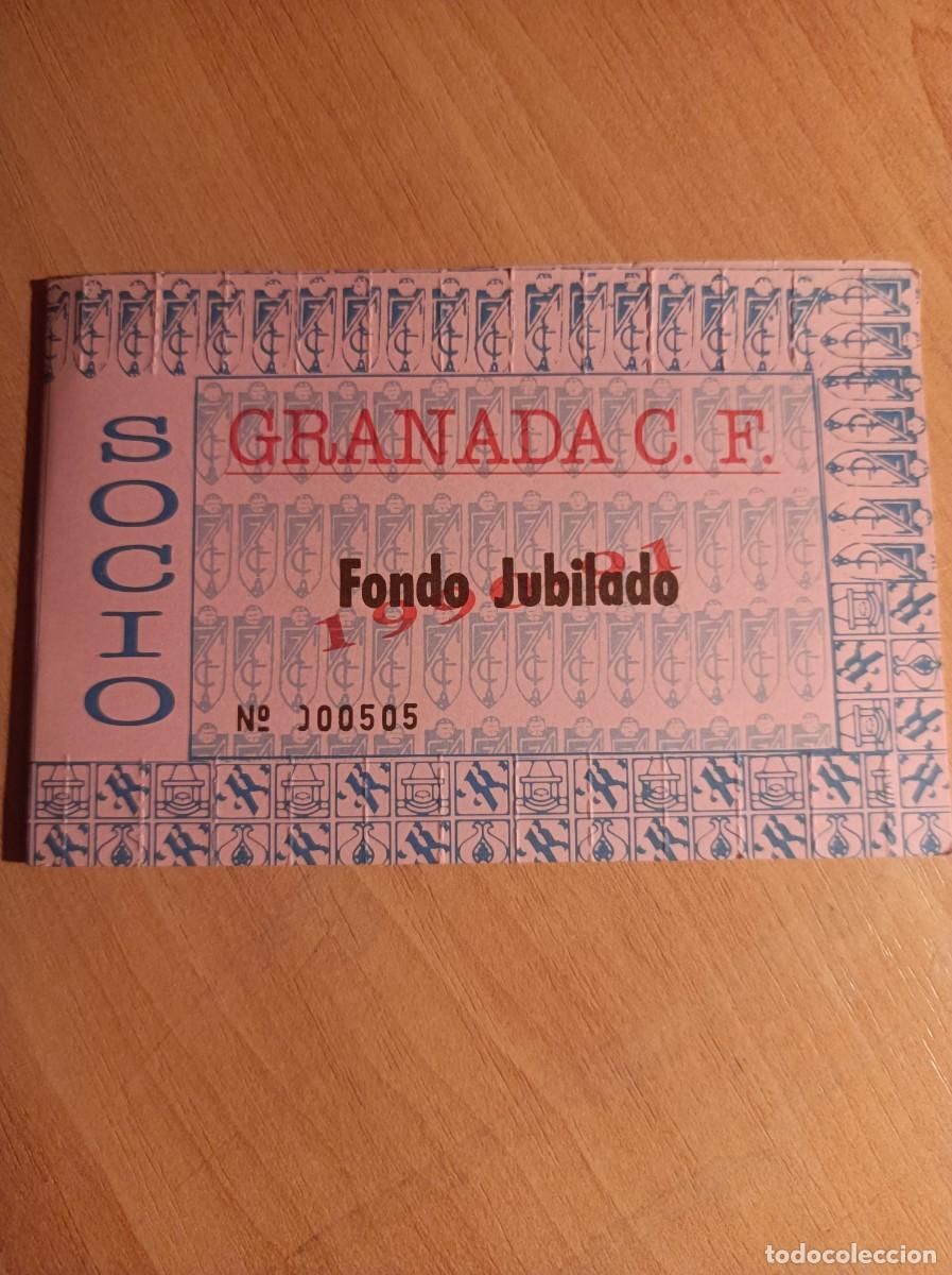Sports collectibles: Carnet Granada CF 1990-91