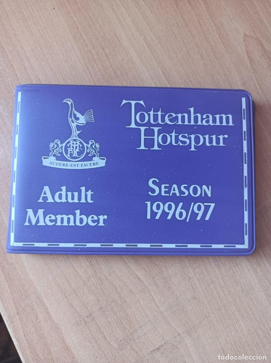 Sammelleidenschaft Sport: Carnet Tottenham Hotspur 96-97, lleno de entradas