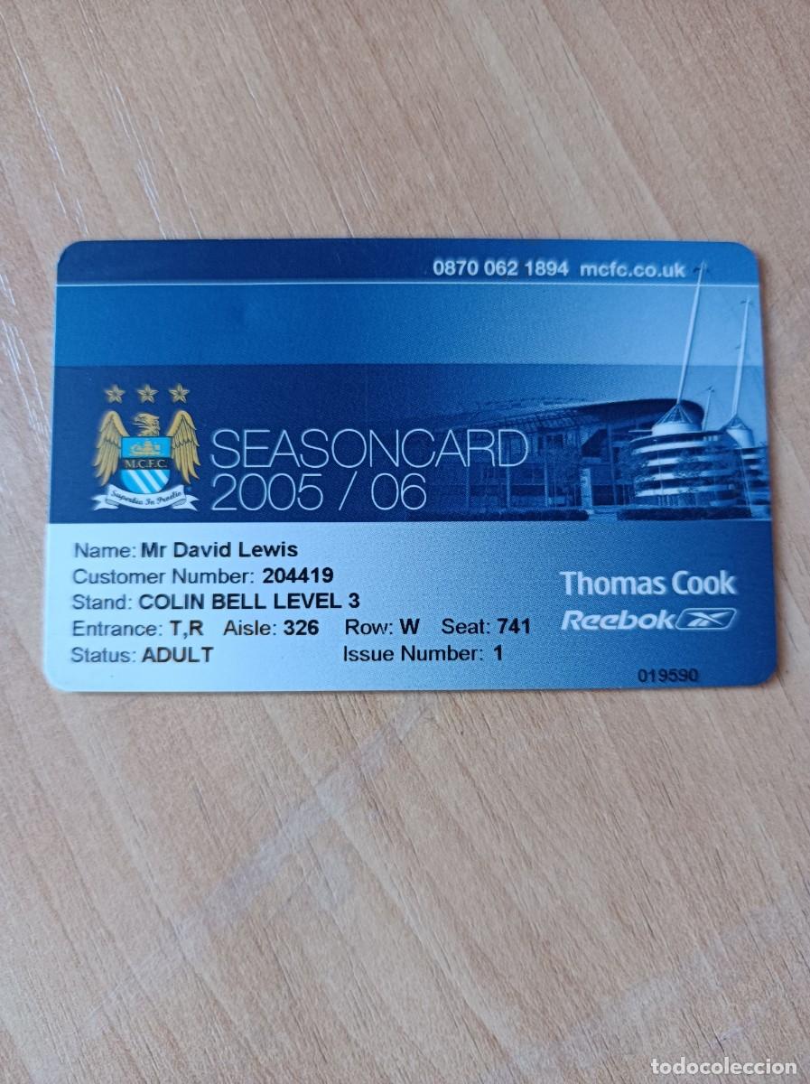 Sammelleidenschaft Sport: Carnet Manchester City 2005-06