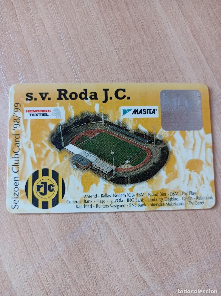 Sammelleidenschaft Sport: Carnet Roda JC 1998-99