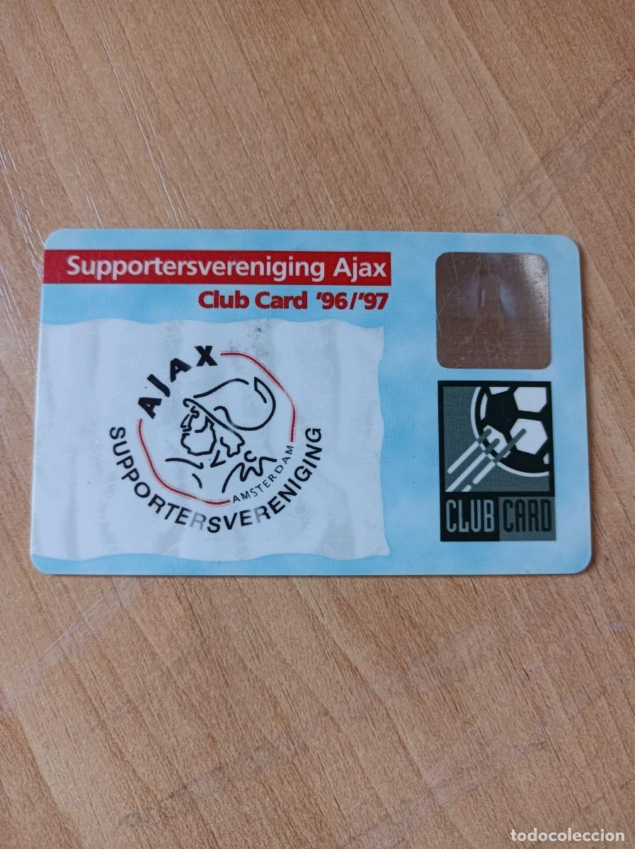 Sammelleidenschaft Sport: Carnet Ajax de Amsterdam 1996-97