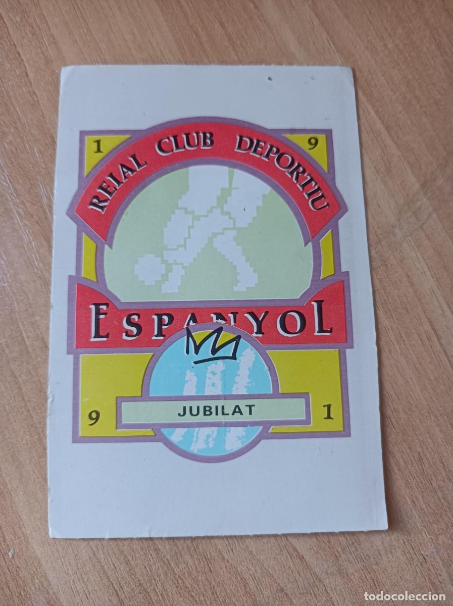 Sammelleidenschaft Sport: Carnet RCD Espanyol 1991