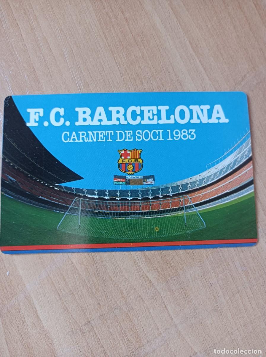 Sammelleidenschaft Sport: Carnet FC Barcelona, anual 1983