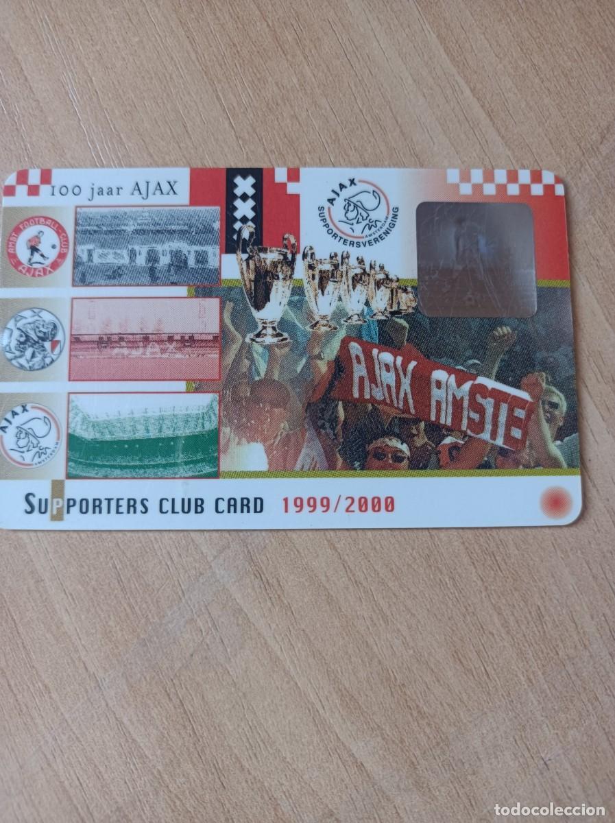 Sammelleidenschaft Sport: Carnet Ajax ,1999-00