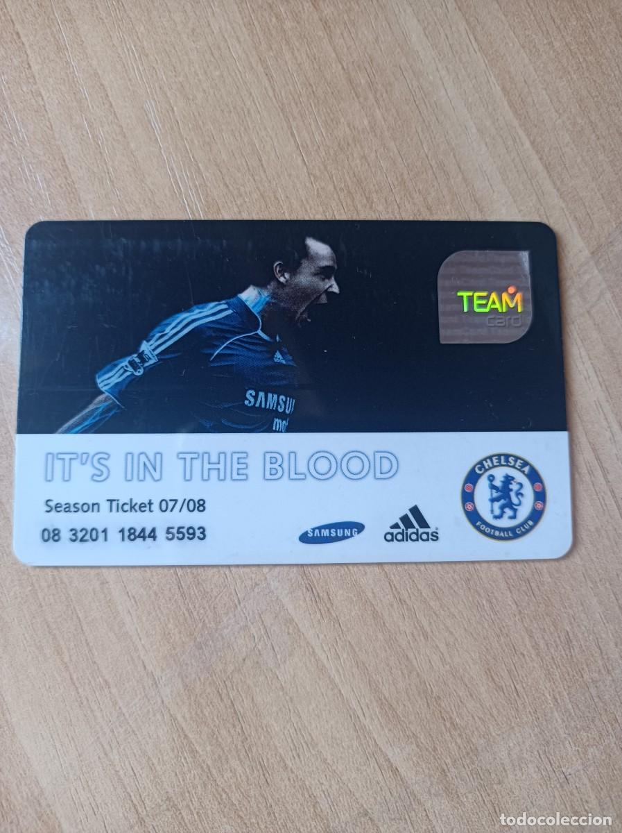 Sammelleidenschaft Sport: Carnet Chelsea FC, 2007-08