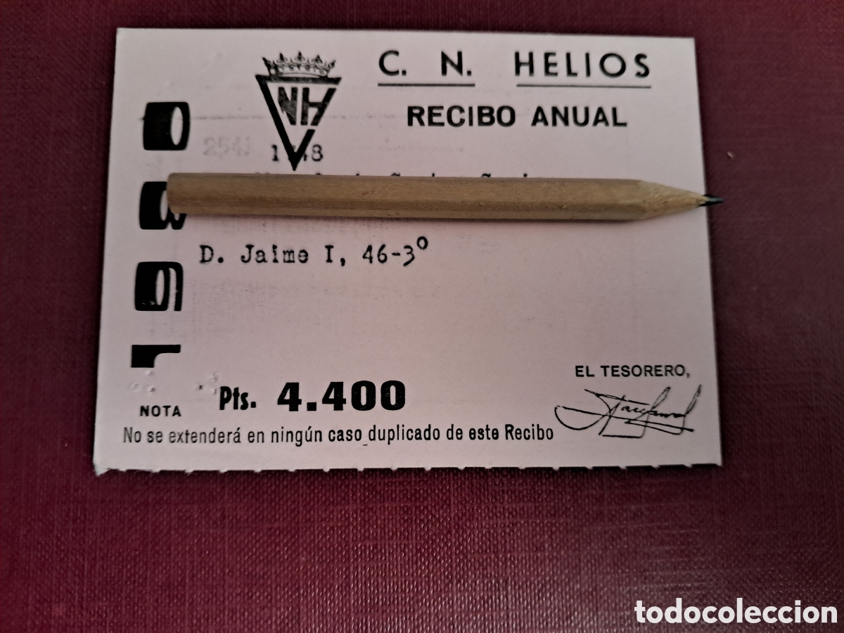Sammelleidenschaft Sport: Carnet C.N.Helios Zaragoza 1980