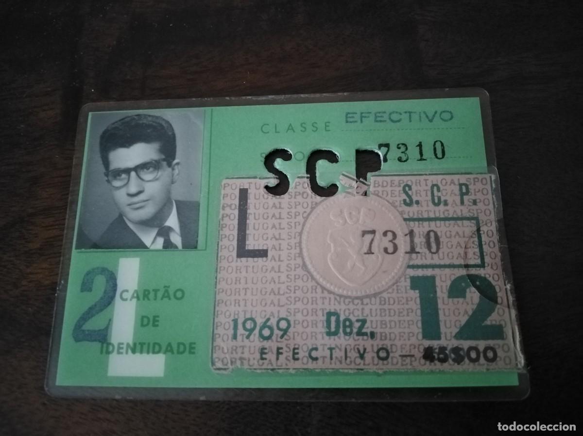 Sports collectibles: Carnet de socio Sporting Club de Portugal. A&ntilde;o 1969.