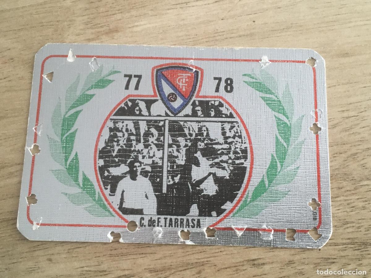 Sammelleidenschaft Sport: club de futbol terrassa tarrasa carnet de socio 1977 1978 77 78 original antiguo