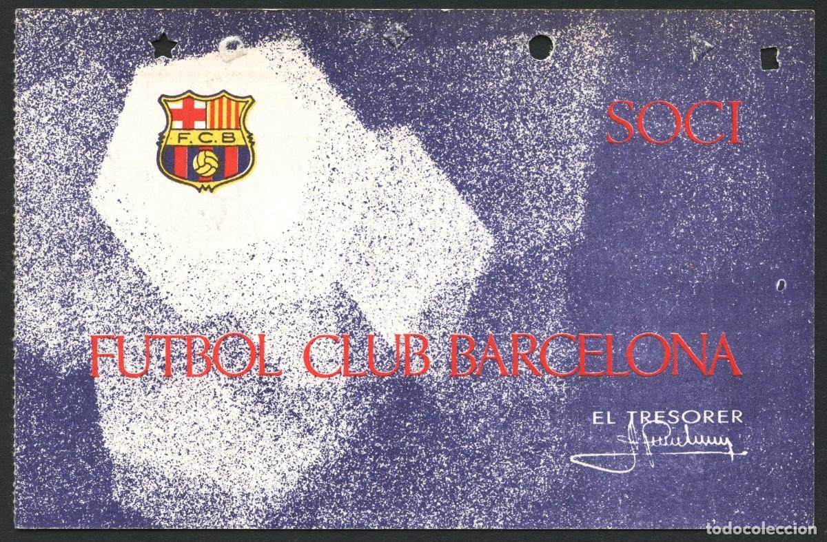 Sammelleidenschaft Sport: F&Uacute;TBOL, CARNET, ABONO, F&Uacute;TBOL CLUB BARCELONA, 1&ordm; TRIMESTRE 1978