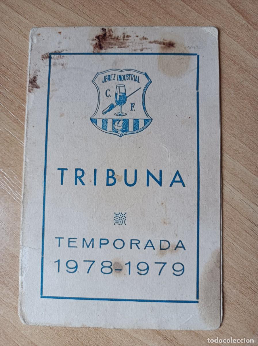 Sammelleidenschaft Sport: Carnet Jerez Industrial 1978-79